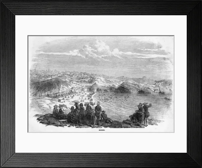 Framed Print : France Biarritz Framed Print : France Biarritz