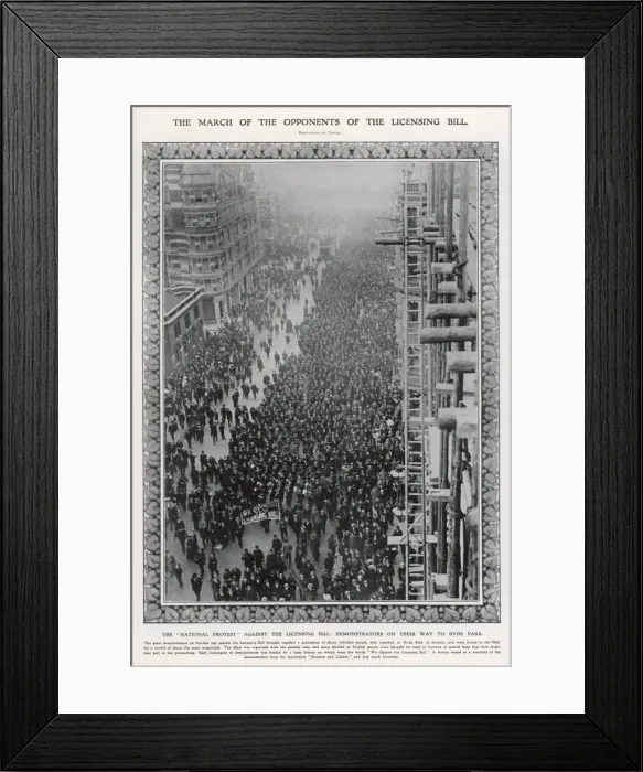 Framed Print : Licensing Bill Demo
