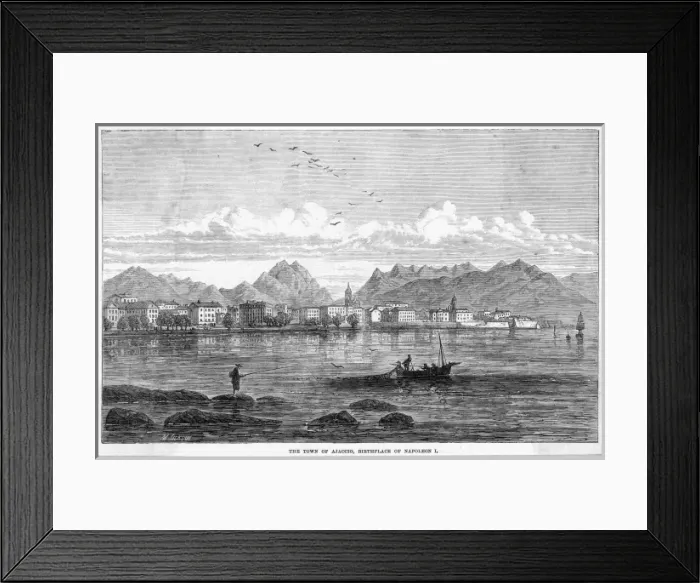 Framed Print : Corsica Ajaccio Framed Print : Corsica Ajaccio