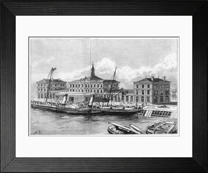 Framed Print : France Calais Framed Print : France Calais