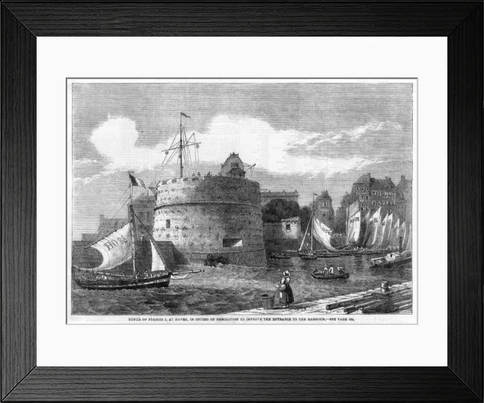 Framed Print : France Le Havre Framed Print : France Le Havre