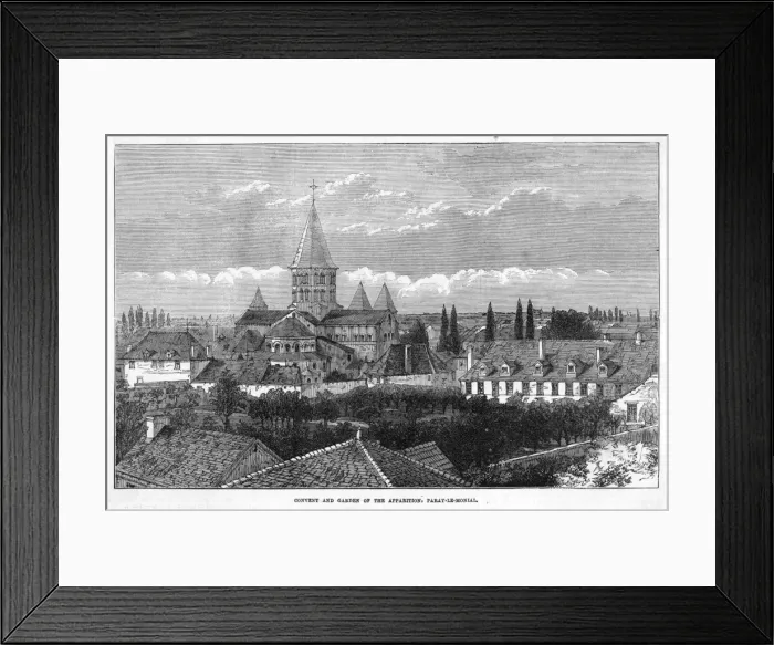 Framed Print : France Paray Le Monial