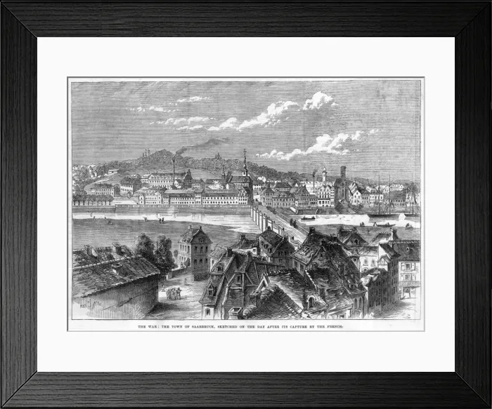 Framed Print : Germany Saarbrucken