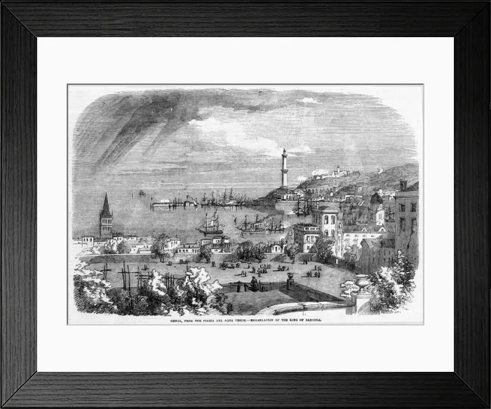 Framed Print : Italy Genova Framed Print : Italy Genova