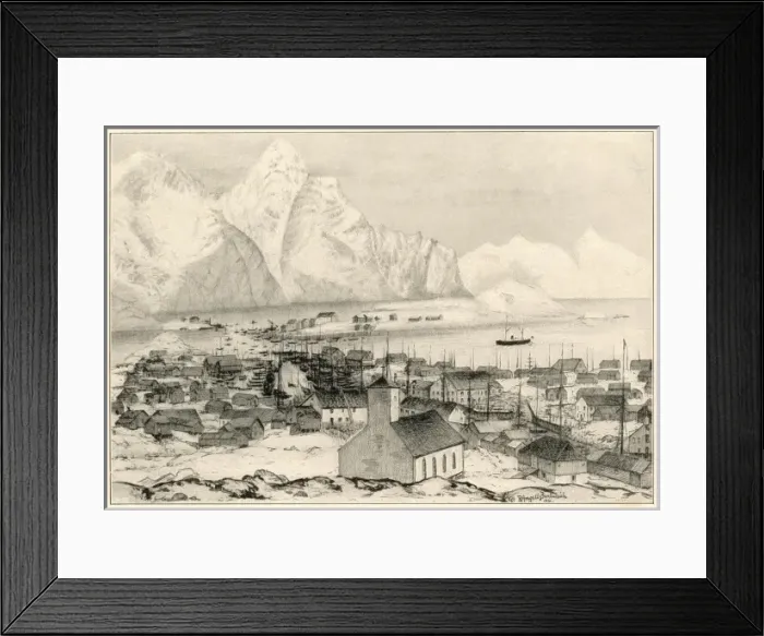 Framed Print : Norway Lofoten Islands