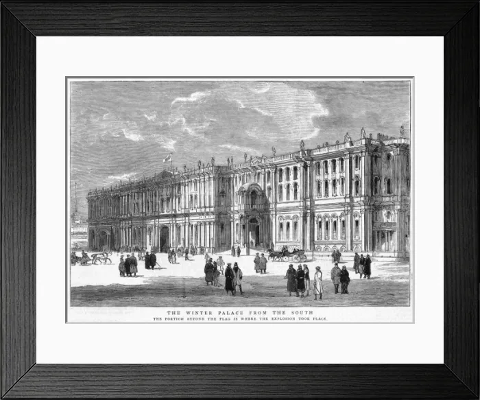Framed Print : Russia Petersburg Framed Print : Russia Petersburg