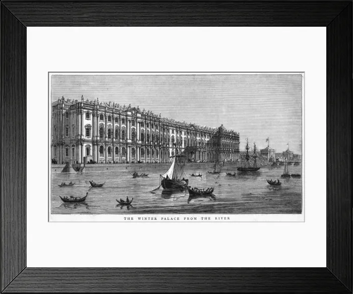 Framed Print : Russia Petersburg Framed Print : Russia Petersburg