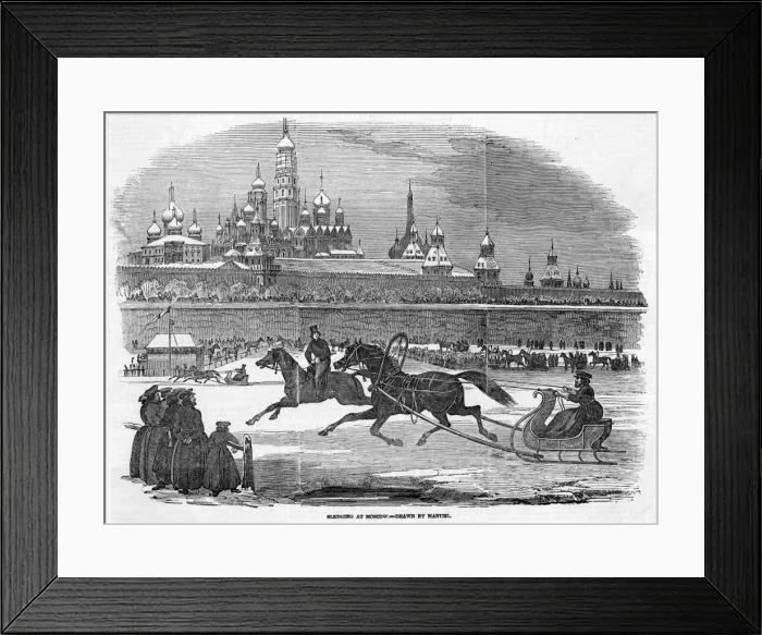 Framed Print : Russia Moscow Framed Print : Russia Moscow