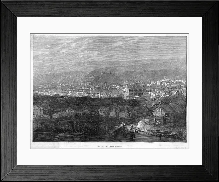 Framed Print : Georgia Tbilisi Tiflis Framed Print : Georgia Tbilisi Tiflis