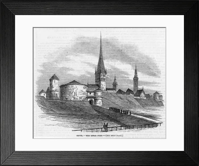 Framed Print : Estonia Talinn