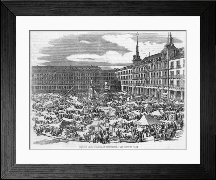 Framed Print : Spain Madrid Framed Print : Spain Madrid