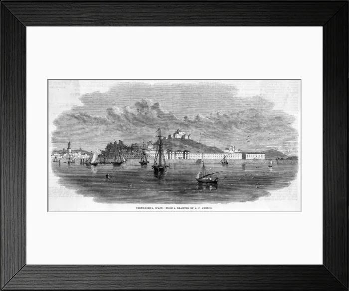 Framed Print : Spain Cartagena
