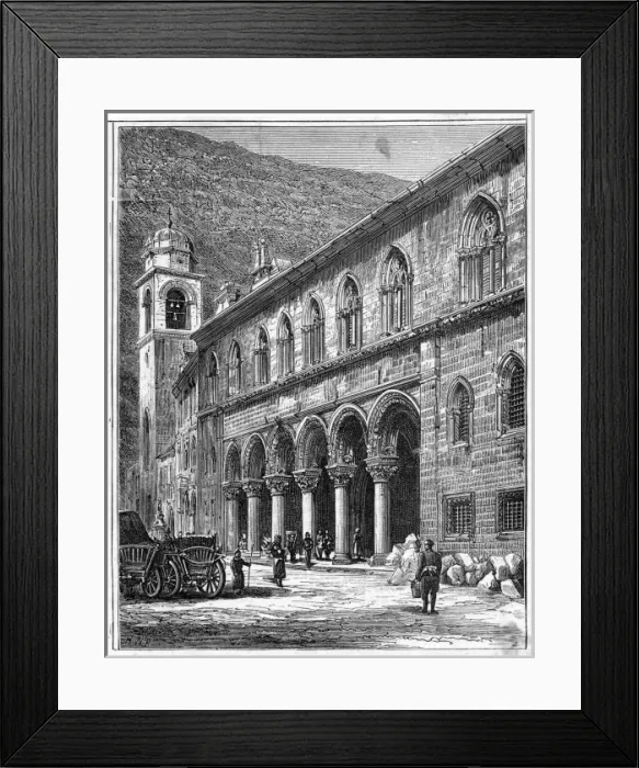 Framed Print : Croatia Dubrovnik Framed Print : Croatia Dubrovnik