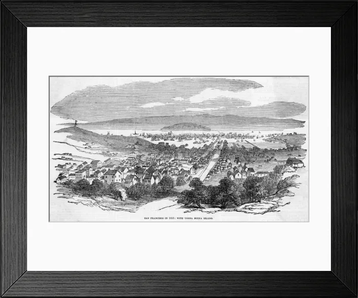 Framed Print : USA San Francisco