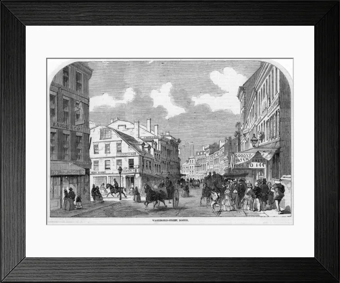 Framed Print : USA BOSTON Framed Print : USA BOSTON