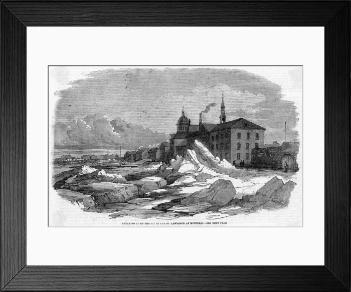Framed Print : Canada Montreal Framed Print : Canada Montreal