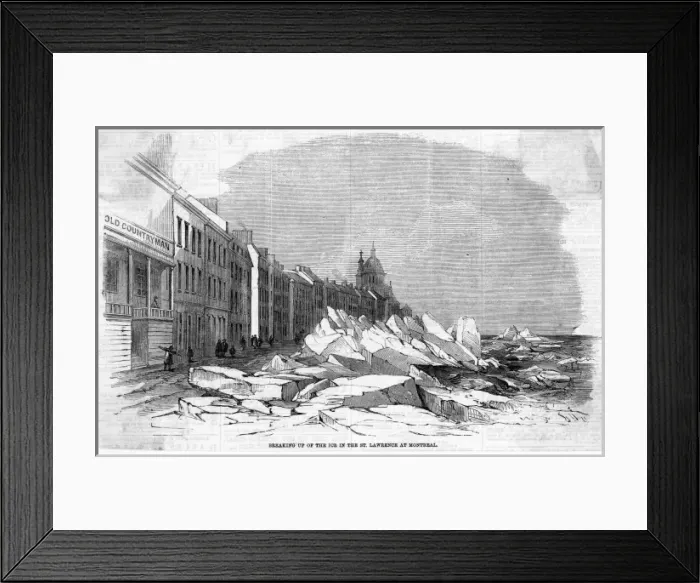 Framed Print : Canada Montreal Framed Print : Canada Montreal