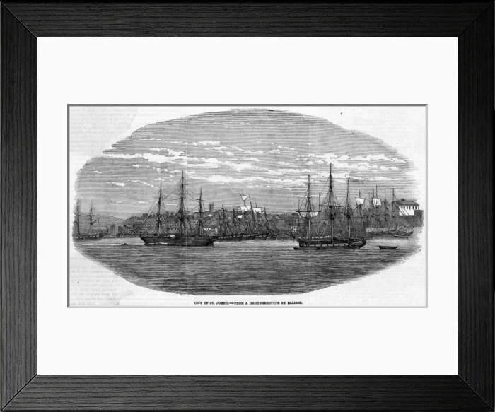 Framed Print : Canada St Johns Nb Framed Print : Canada St Johns Nb
