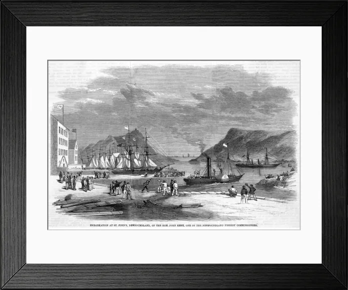 Framed Print : Canada St Johns Nfland Framed Print : Canada St Johns Nfland
