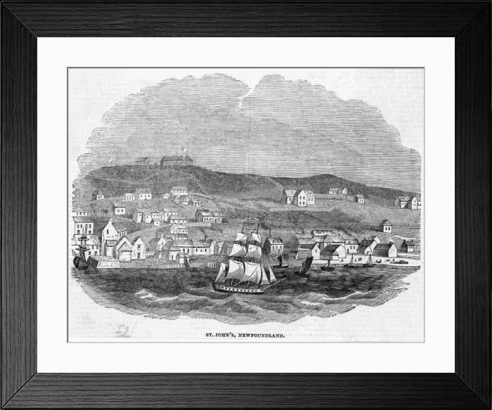 Framed Print : Canada St Johns Nfland Framed Print : Canada St Johns Nfland