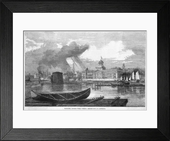 Framed Print : Canada Kingston Ontario
