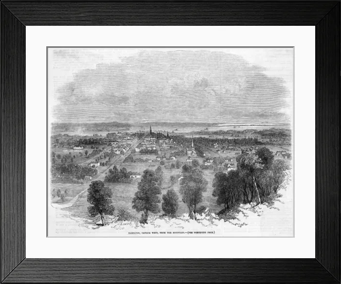 Framed Print : Canada Hamilton Ontario Framed Print : Canada Hamilton Ontario