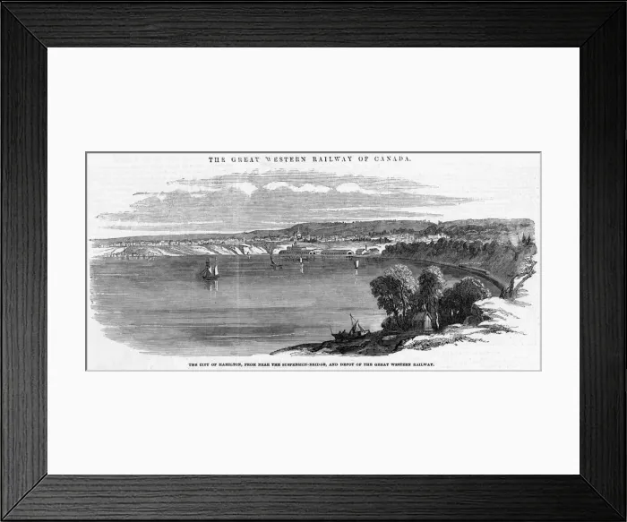Framed Print : Canada Hamilton Ontario Framed Print : Canada Hamilton Ontario