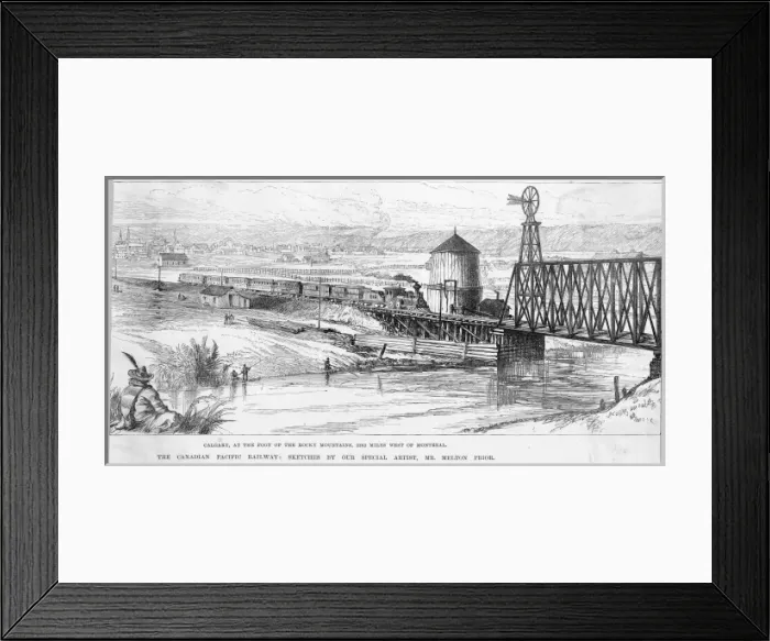 Framed Print : Canada Calgary