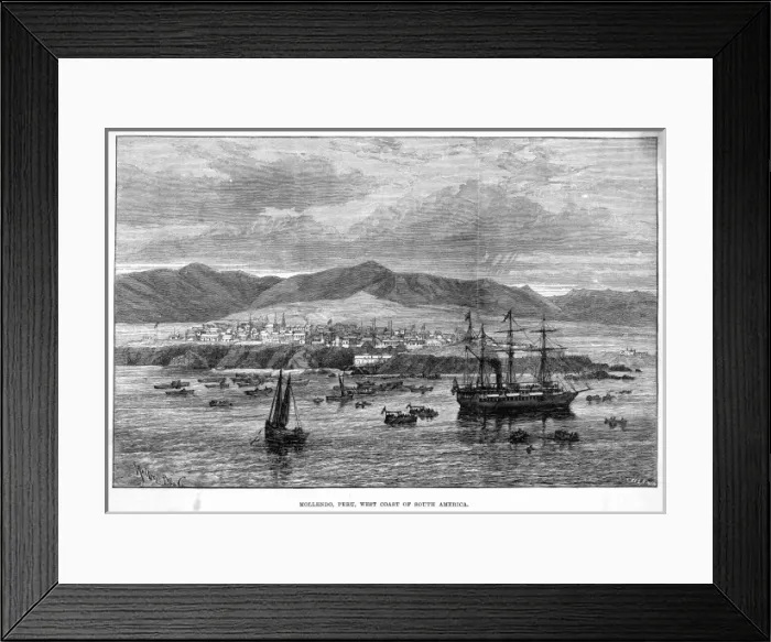Framed Print : Peru Mollendo Framed Print : Peru Mollendo
