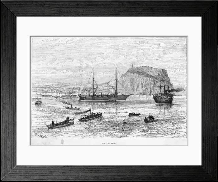 Framed Print : Chile Arica