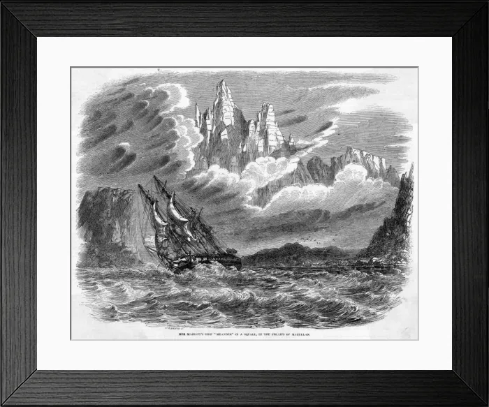 Framed Print : Chile Straits Magellan