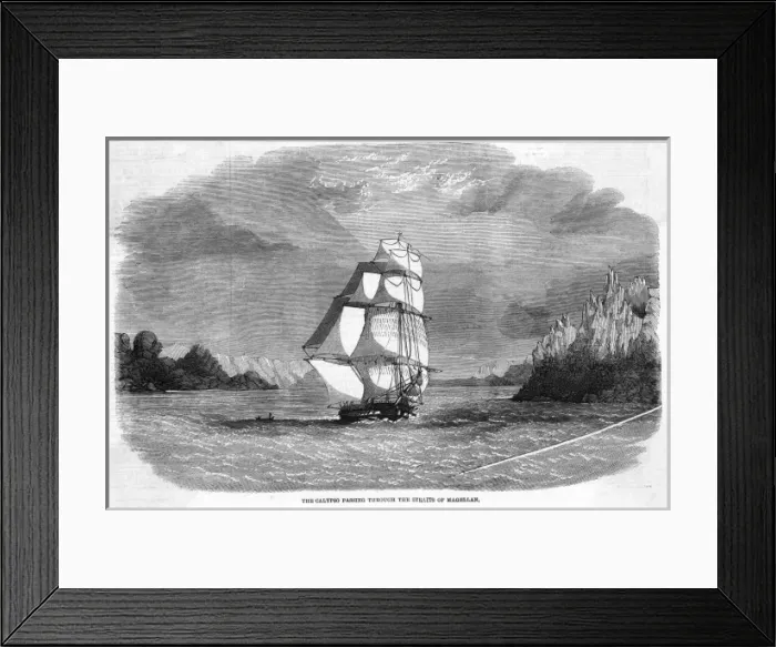 Framed Print : Chile Straits Magellan Framed Print : Chile Straits Magellan