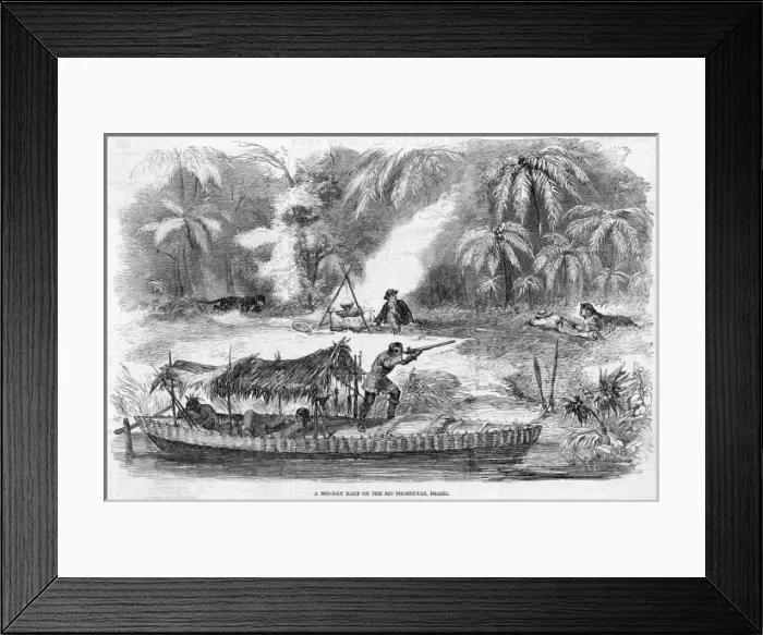 Framed Print : Brazil Trombutas River Framed Print : Brazil Trombutas River