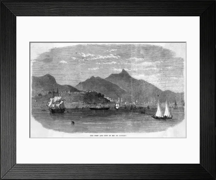 Framed Print : Brazil Rio De Janeiro Framed Print : Brazil Rio De Janeiro