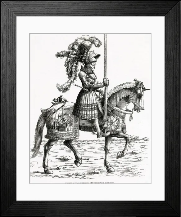 Framed Print : Triumphs of Maximilian I Framed Print : Triumphs of Maximilian I