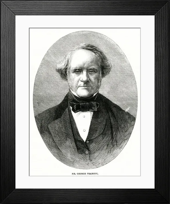 Framed Print : George Peabody Framed Print : George Peabody