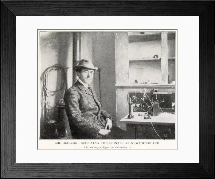 Framed Print : Guglielmo Marconi (1874 - 1937), Italian inventor and electrical engineer Framed Print : Guglielmo Marconi (1874 - 1937), Italian inventor and electrical engineer