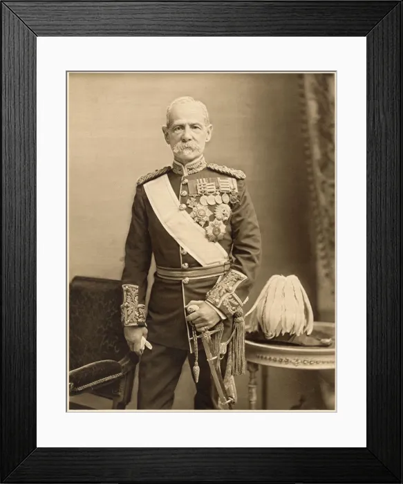 Framed Print : Frederick Sleigh Roberts, 1st Earl Roberts (1832 - 1914)