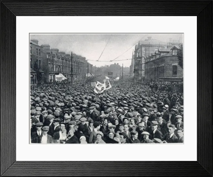 Framed Print : Belfast march 1932 Framed Print : Belfast march 1932