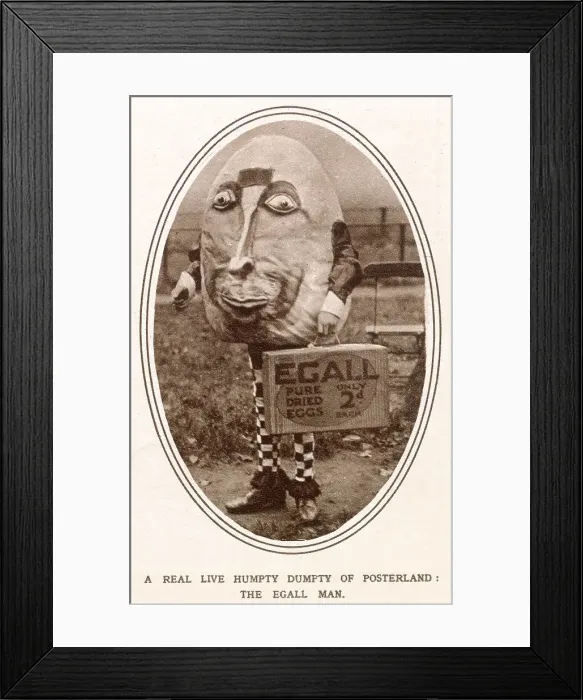 Framed Print : Poster Pageant - Advert for Egall, Pure Dried Eggs 1920 Framed Print : Poster Pageant - Advert for Egall, Pure Dried Eggs 1920
