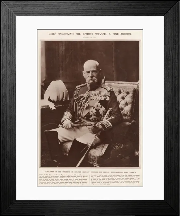 Framed Print : Lord Roberts Framed Print : Lord Roberts