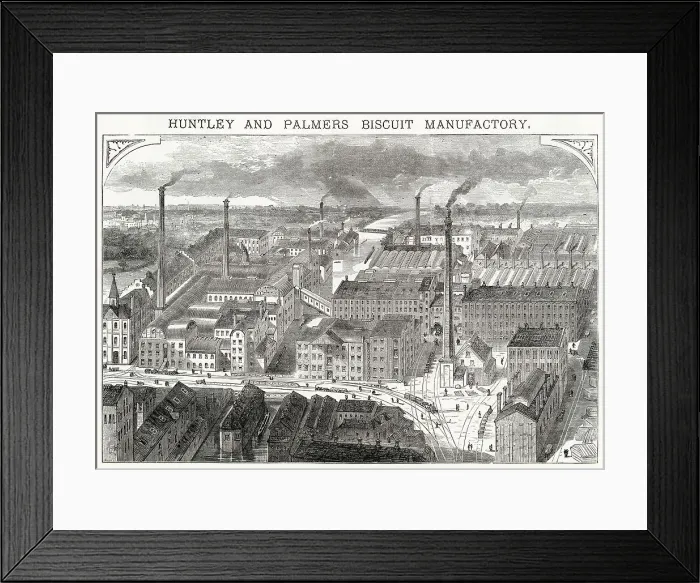 Framed Print : Huntley and Palmers Biscuit Manufactory Framed Print : Huntley and Palmers Biscuit Manufactory