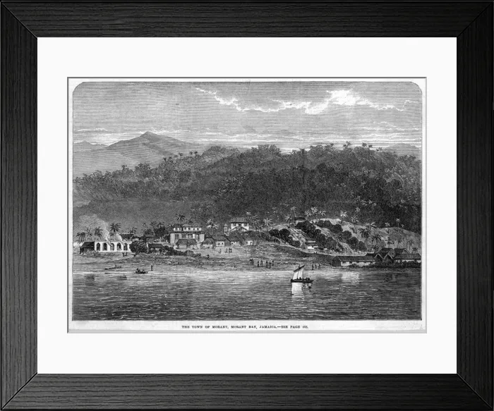Framed Print : Jamaica Morant Framed Print : Jamaica Morant