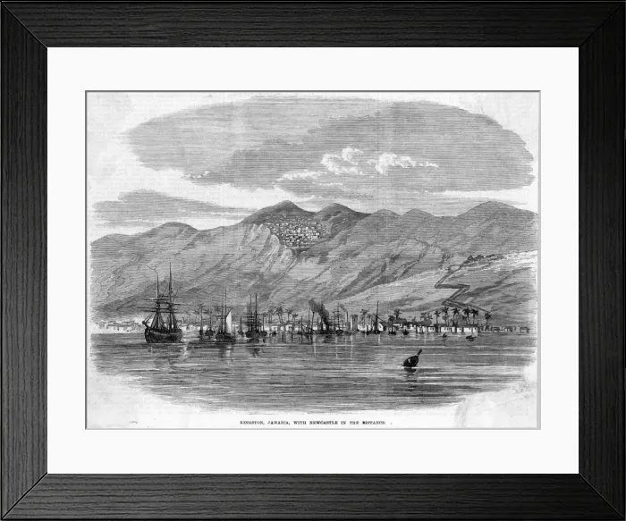 Framed Print : Jamaica Kingston