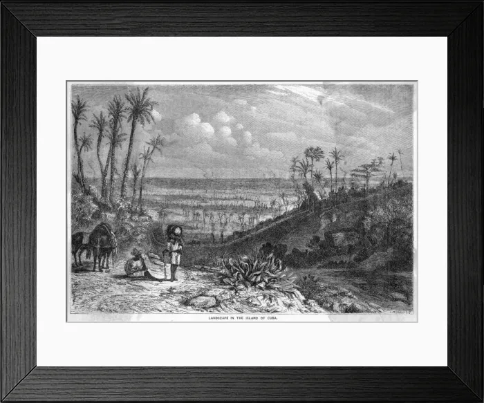 Framed Print : Cuba Landscape Framed Print : Cuba Landscape