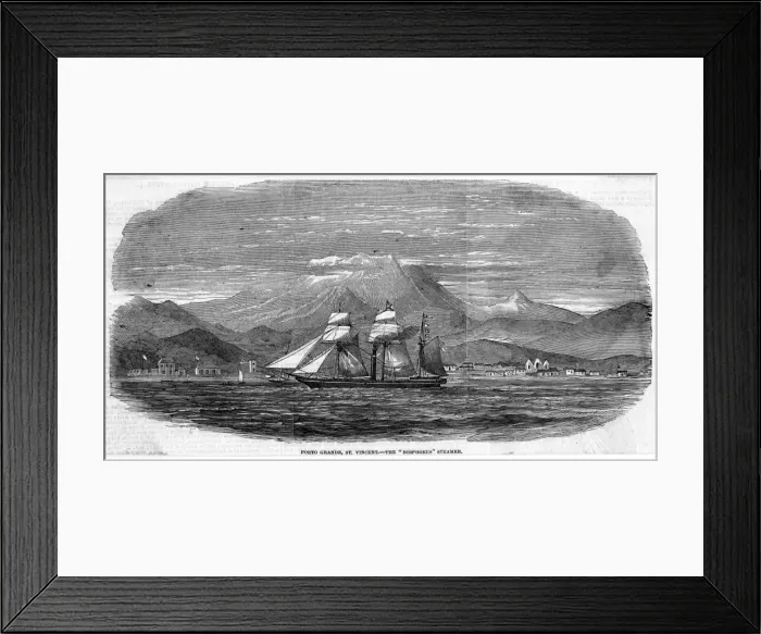 Framed Print : West Indies St Vincent Framed Print : West Indies St Vincent