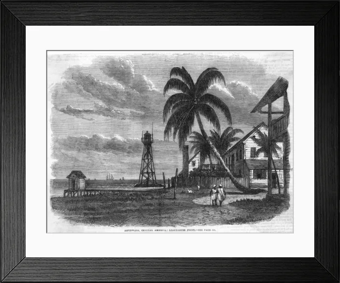 Framed Print : Panama Colon Framed Print : Panama Colon