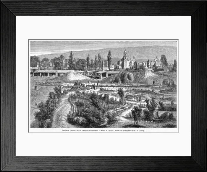 Framed Print : Mexico Tetzcuco Framed Print : Mexico Tetzcuco