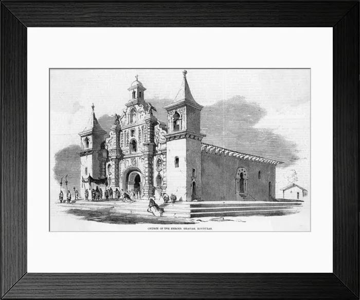 Framed Print : Honduras Gracias Framed Print : Honduras Gracias