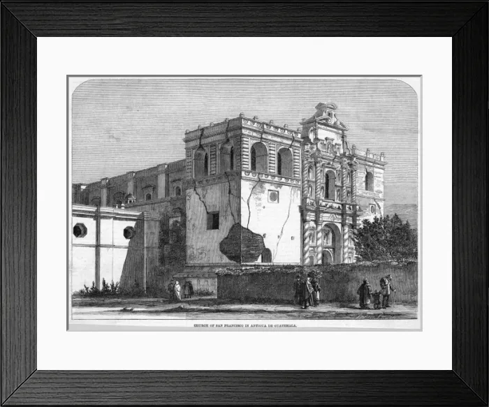 Framed Print : Guatemala Antigua